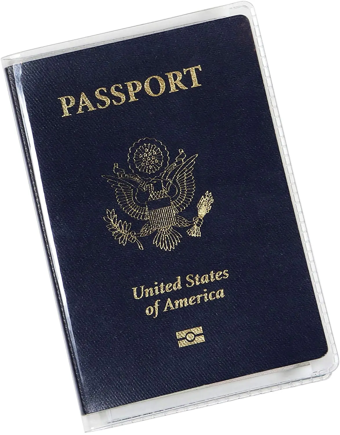 Wholesales Factory Manufacture  Clear PVC Transparent Personal Travel ID Card Protector Passport Cover