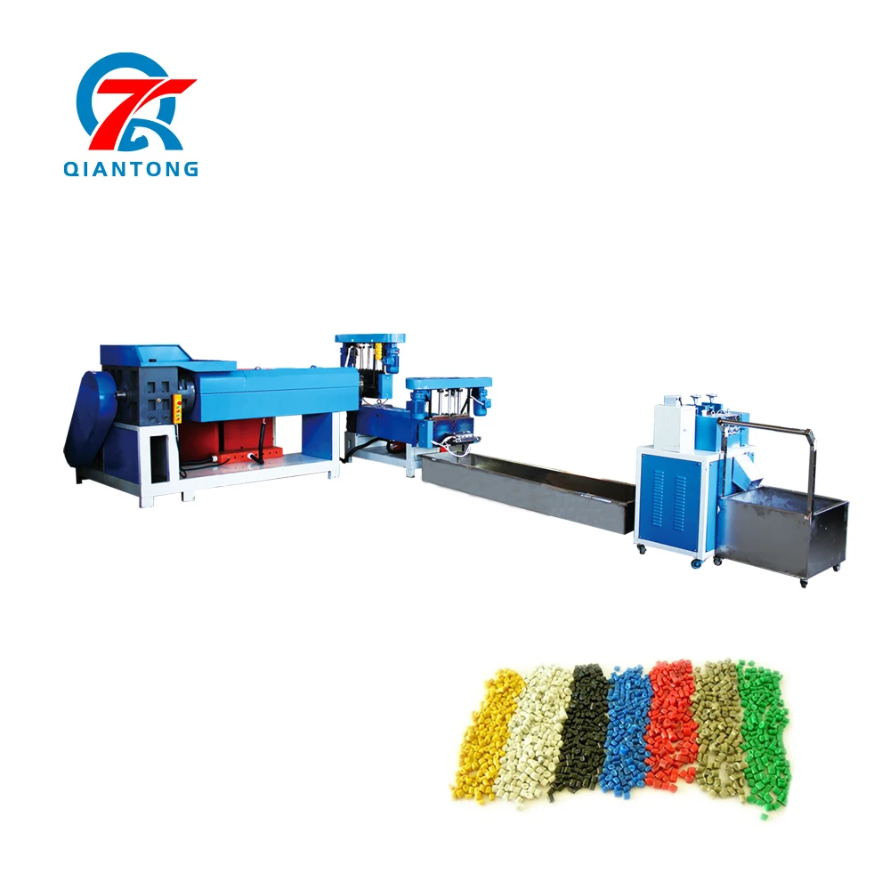 PP  PE Granulator machine   Plastic recycle granulator extruder HDPE PP waste granulating machine