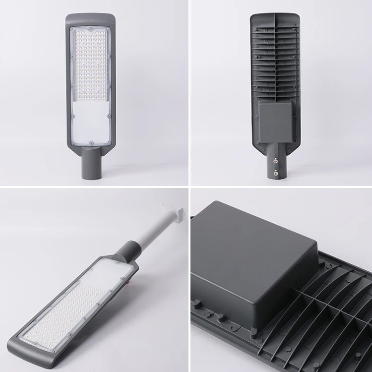 COVEDA Modern Black Commercial Outdoor Park Square Parking Lot 30w Aluminum AC Power Led Street Lamps Fixture