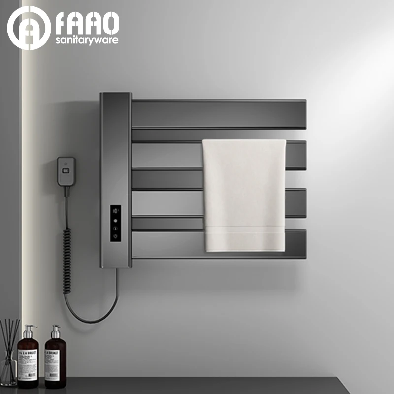 FAAO towel heater radiator design modern design towel heater electric radiator rod electric towel heater rack