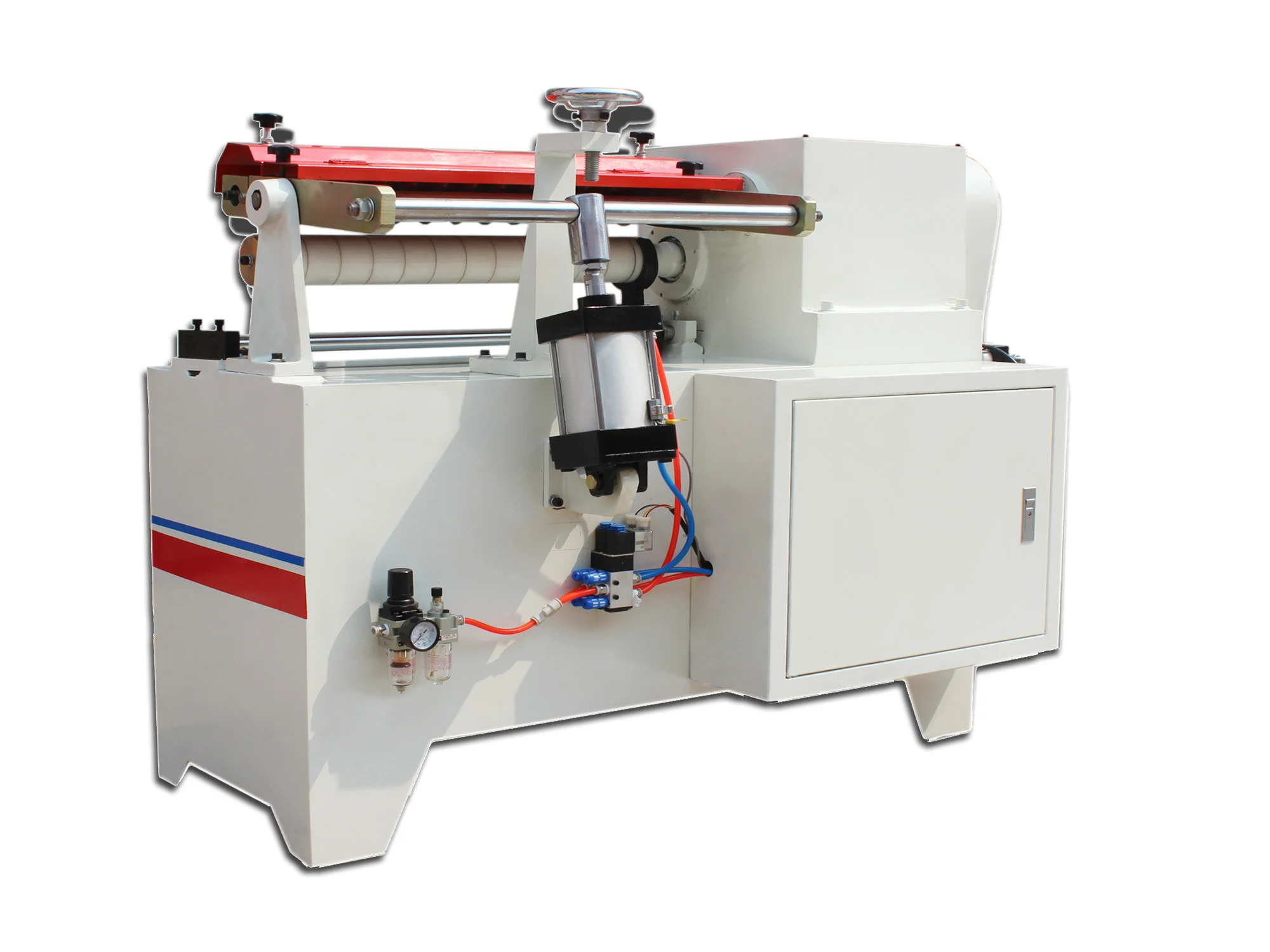 Semi-automatic BOPP tape paper core cutting machine