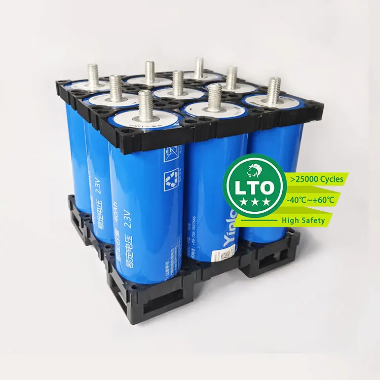 25000 цикл 2 3 В 66160 литиевые батареи LTO 40ah A класс 45Ah