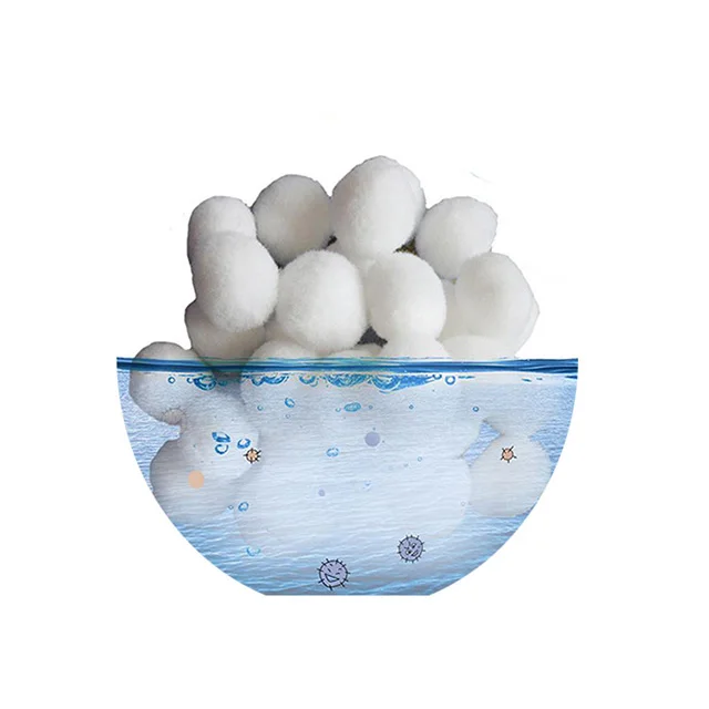 Swimming Pool 700G Replace Sand Water Filter Fiber Ball Filter Media  For Water Cleaning