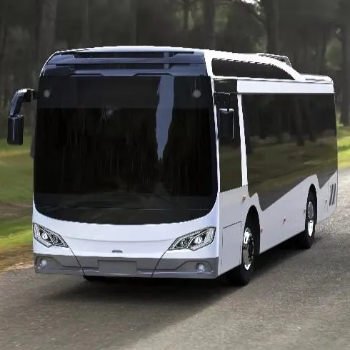 
SYP SH6150PEV 45 SEAT 90 Passener load 10 meter electronic BRT city bus with CNAS EEC approve 