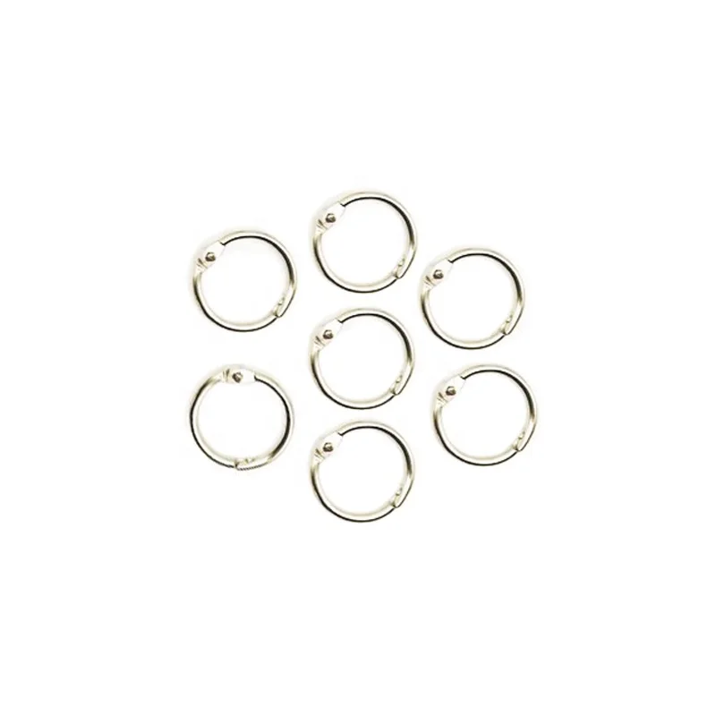 Лидер продаж 2022 высококачественное металлическое кольцо для книг бумажное блокнота серебряное школы дома и офиса