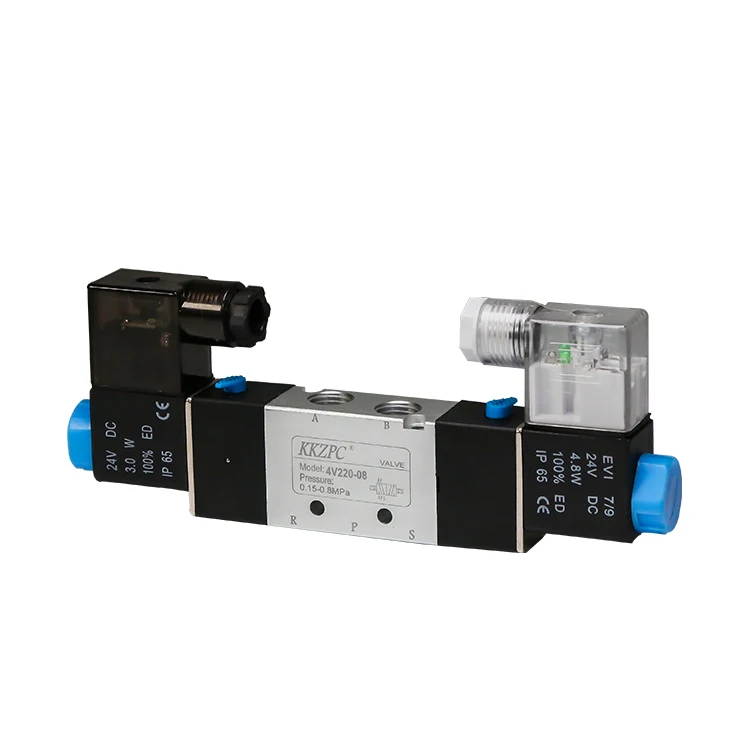 4V220-08 airtac solenoid valve pneumatic solenoid valve AC220V factory DC24V N/A Electronic Components