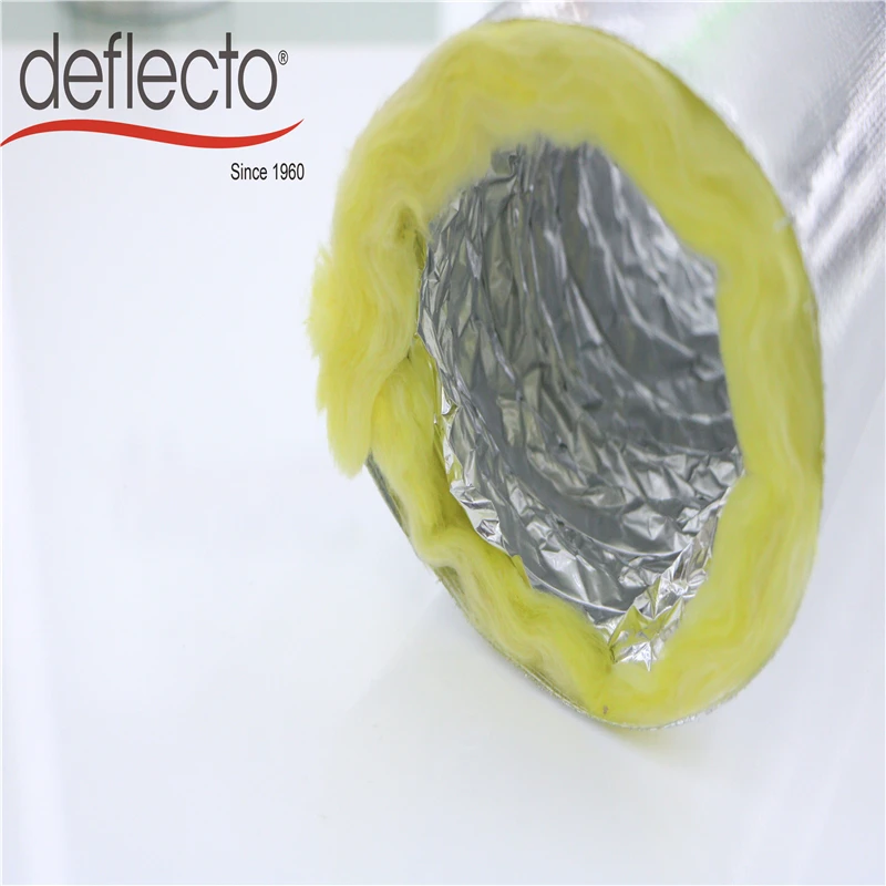 Glass Fiber Insulated Aluminum Foil Duct