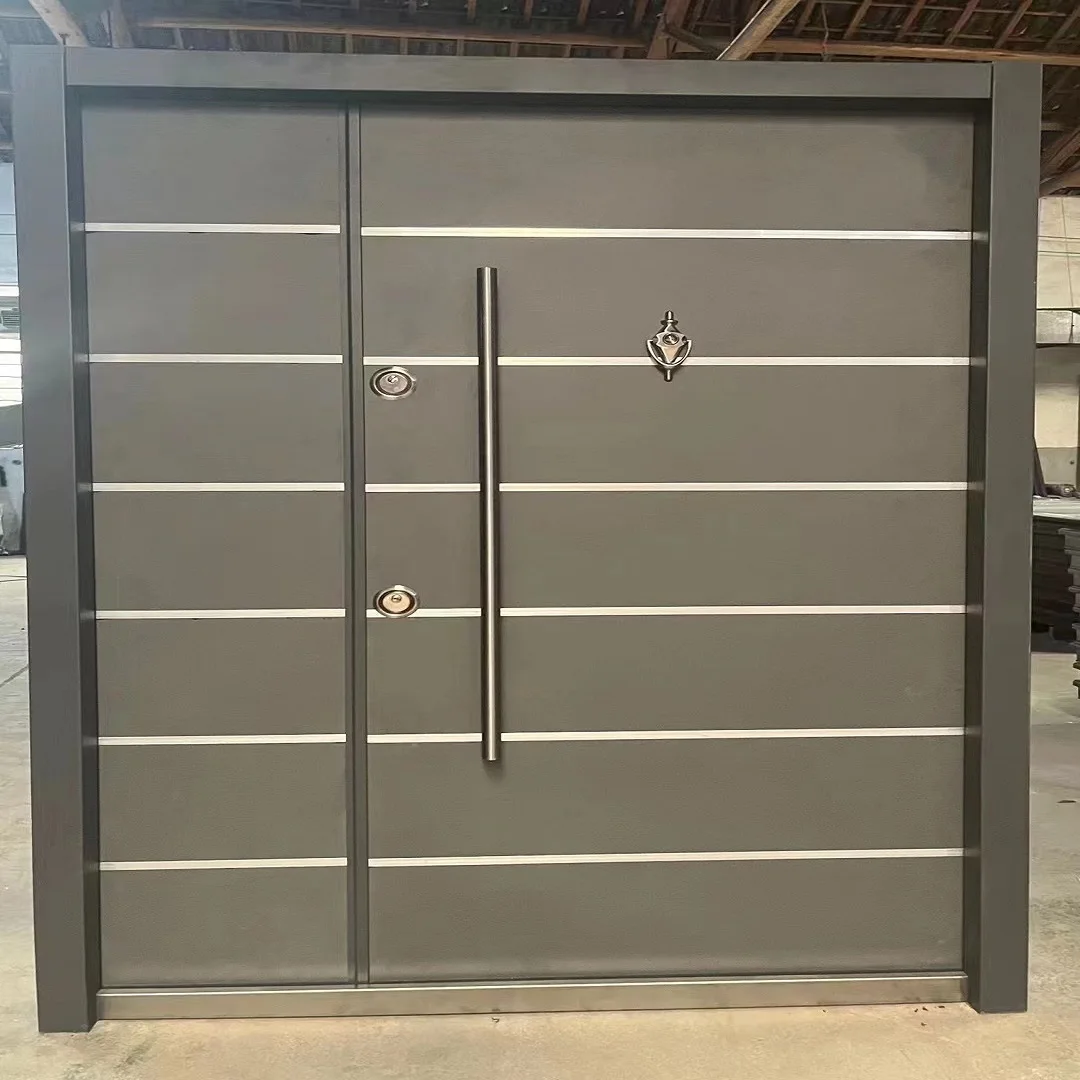 Give $500 Cash coupon steel safety door manufacturer customized security door