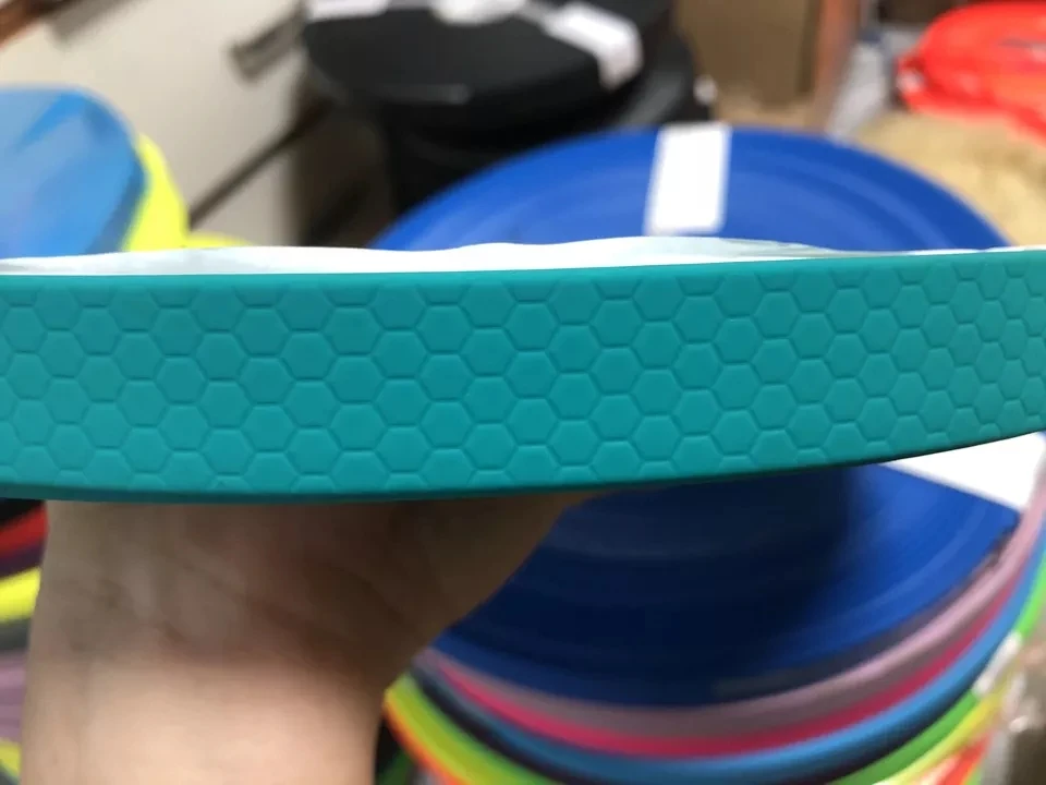 Nibao Soft Honeycomb and Embossing Flex Coated Nylon Waterproof Webbing Tapes, Great for Pet Leashes and Collars