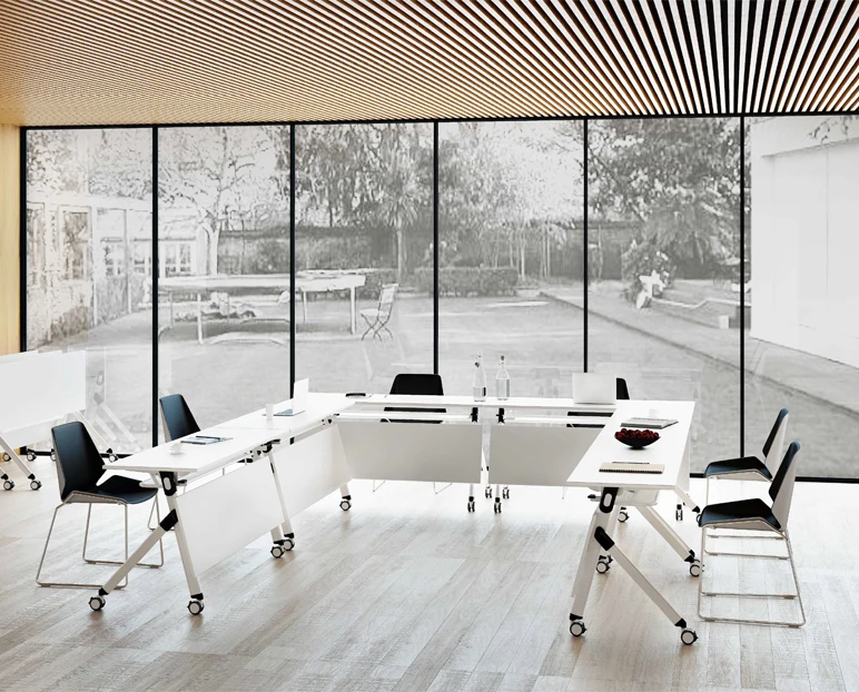 training chair table small folding conference table