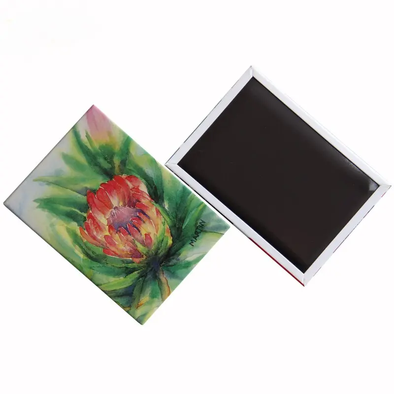 Customized Glass Fridge Magnet White Board Magnet Promotional Gift for Home Decoration or Promotional Gift