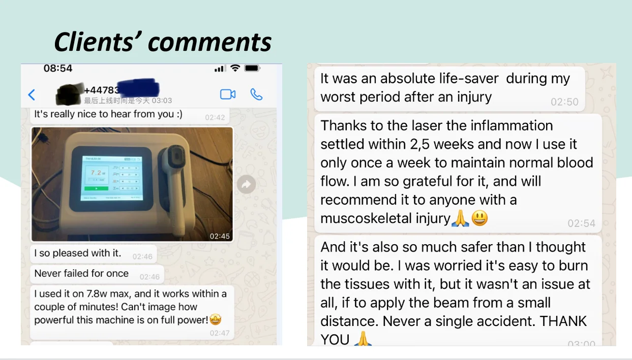 60/100W class 4 laser therapy machine 810nm laser therapy
