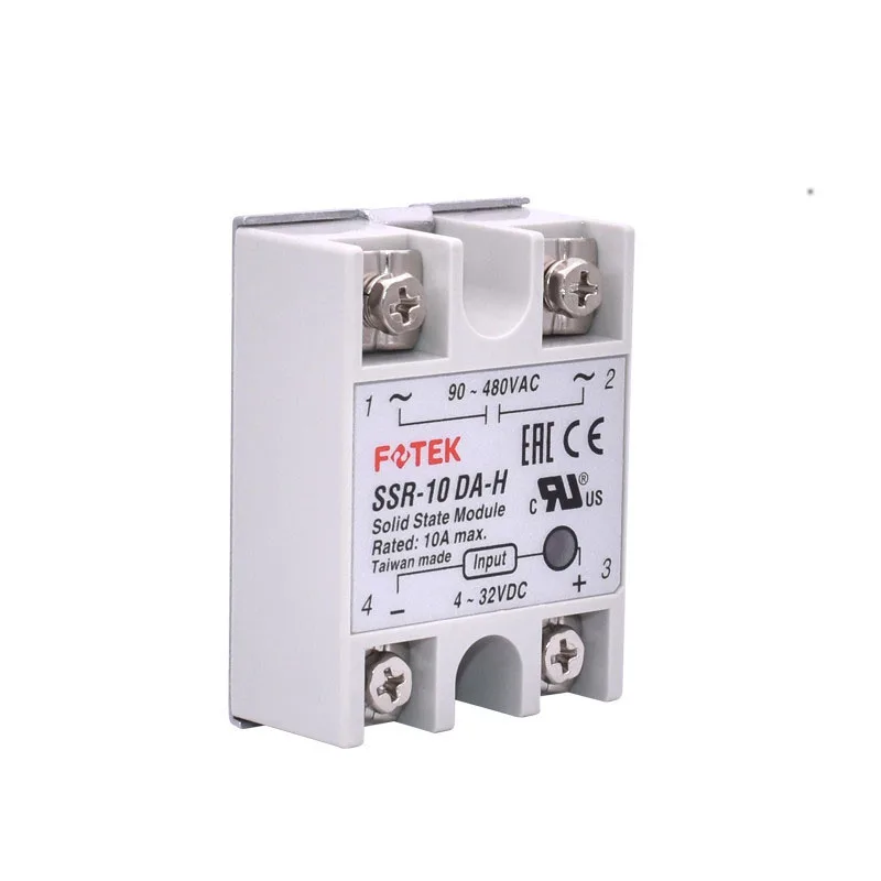 FOTEK Yangming single phase solid state relay SSR-40DA 10DA 25DA 50DA 75DA ssr relay solid state