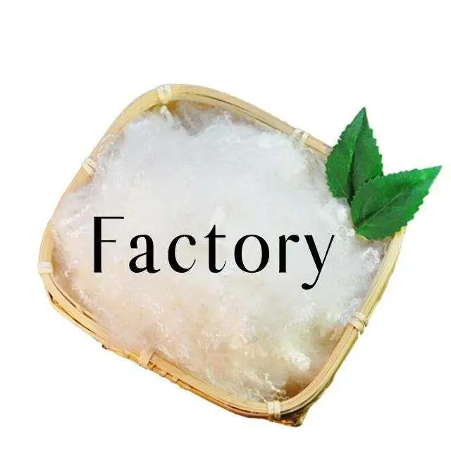 Hollow siliconized polyester short fibers manufactured in Vietnam, synthetic fibers, and GRS certified as recycled polyester fib