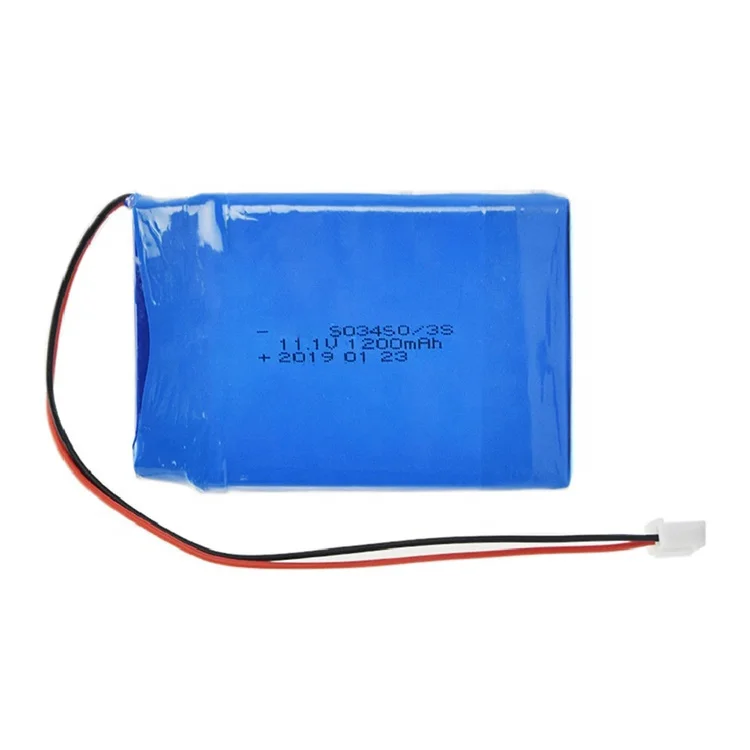 BIS Rechargeable Lithium Ion Battery 504050 503450 553450 11.1v 12v 3S 1000mah 1200mah pack for RC