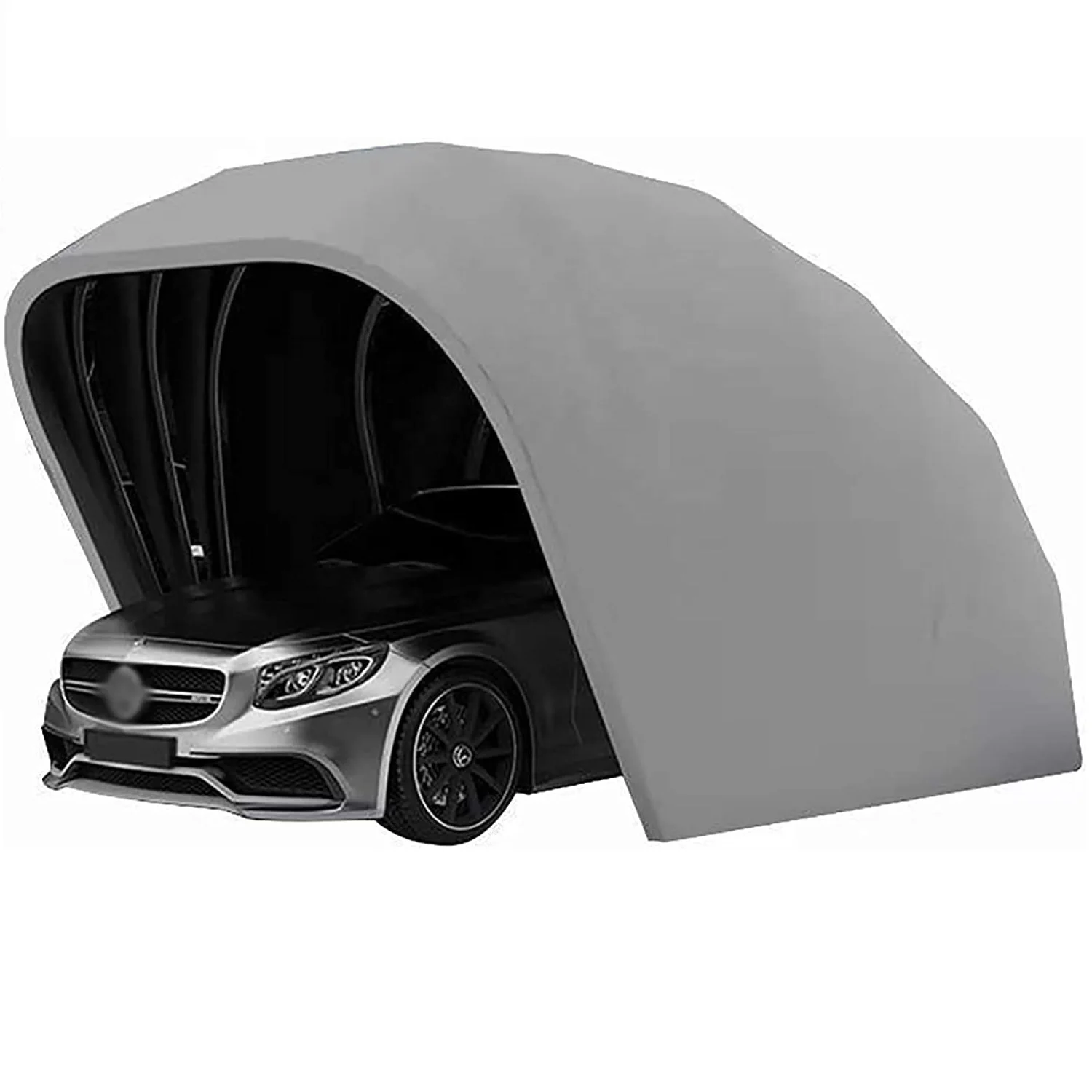 car cover sun protection outdoor waterproof garage folding tent oxford fabric steel structure