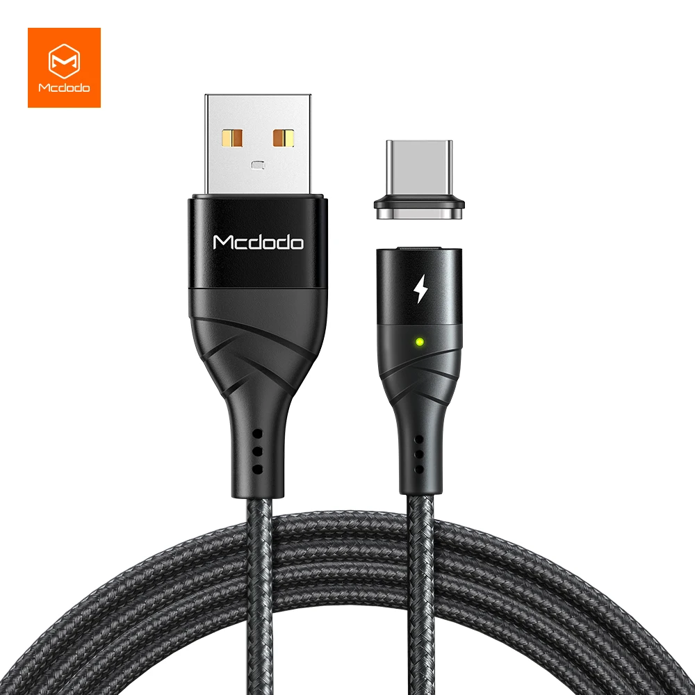 Магнитный зарядный кабель Mcdodo, сильный магнит, Тип c usb c 5A, кабель для быстрой зарядки, кабель для передачи данных для мобильных телефонов