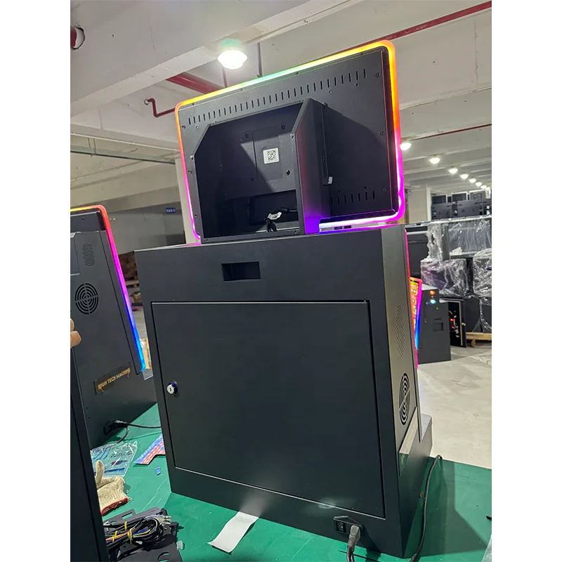 Miracle dual Touch monitor Wall Mount Metal Cabinet New Design desktop machine cheap skill game machine