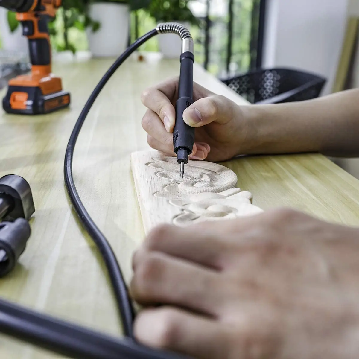 Crafting DIY Variable Speed Rotary Tool Kit with Flex Shaft