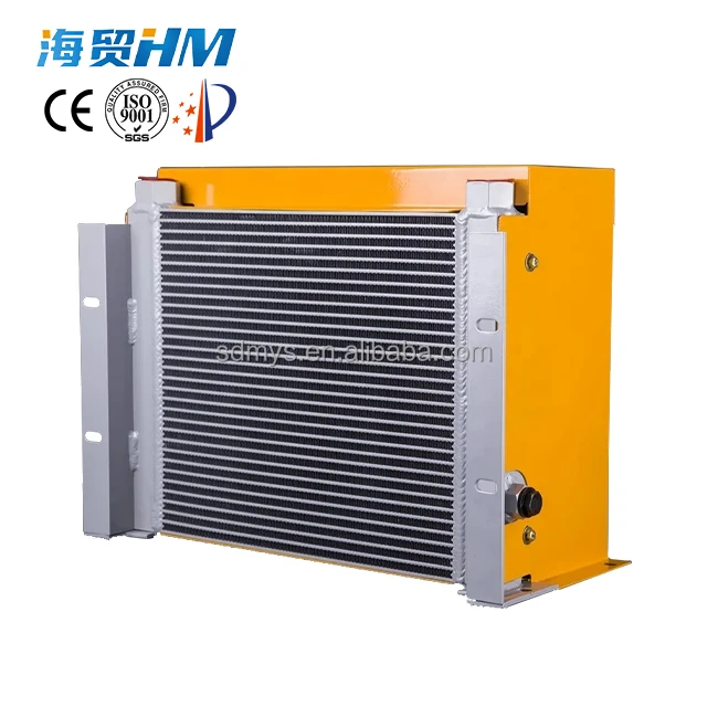Manufacture supply hydraulic oil coolers AH1417T-PLUS 150L/min china hydraulic oil cooler with 24v fan