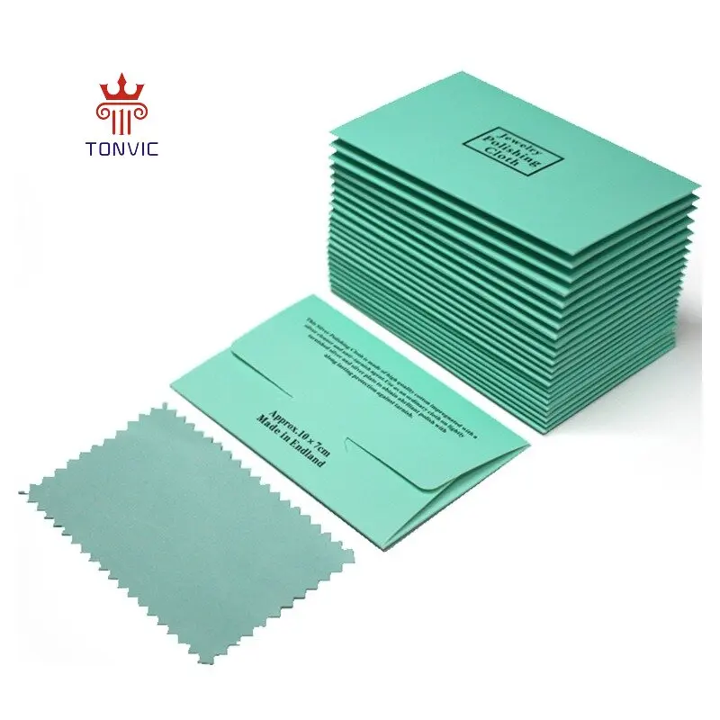 Factory Wholesale Jewelry Eyeglasses Cleaning Cloth Microfiber Silver Jewelry Polishing Cleaning Cloths  Custom Logo