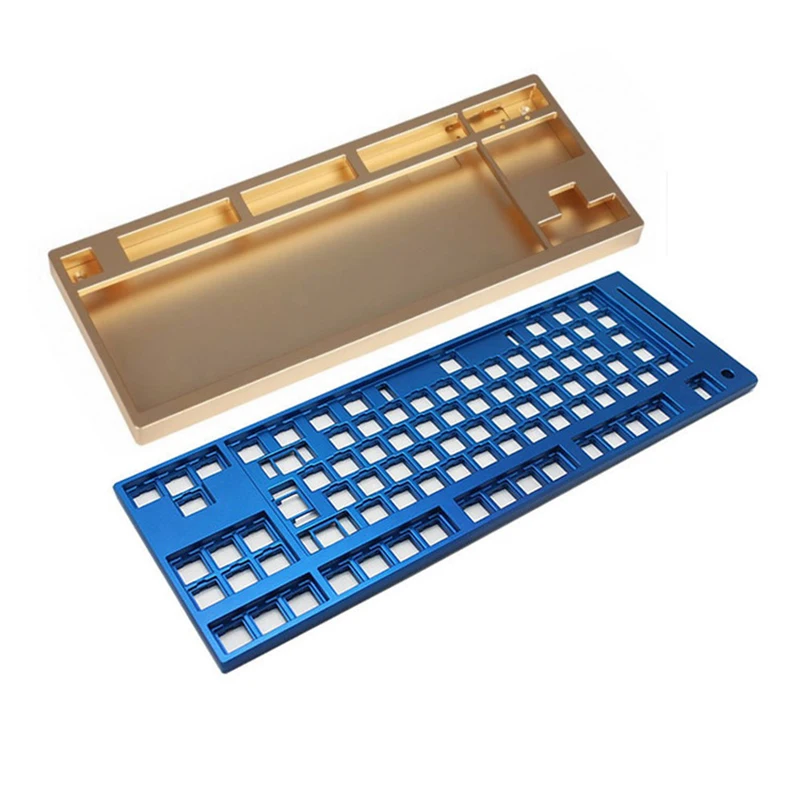 OEM Machined Factory Aluminum Keyboard Board CNC Machining Custom Aluminum Mechanical Keyboard Case