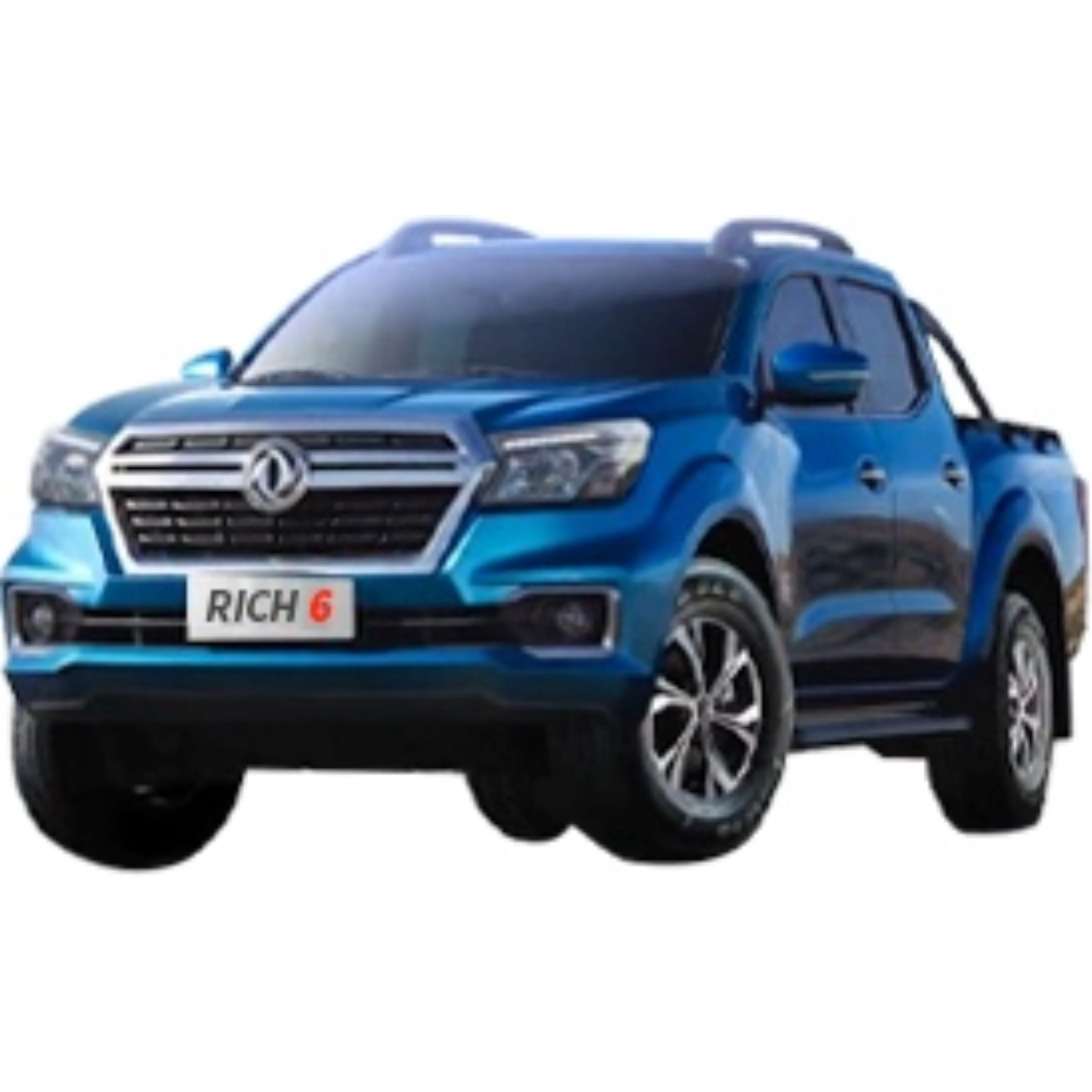 China Dongfeng mini RICH 6 pickup truck 4x4 with diesel engine pickup trucks for exporting
