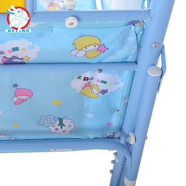 BLM Multifunctional newborn cradle bed board can lift travel baby mobile cot with wheels