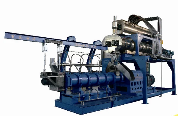 High performance fish feed extruder 1 ton per hour 0.5mm service life floating fish feed extruder machine