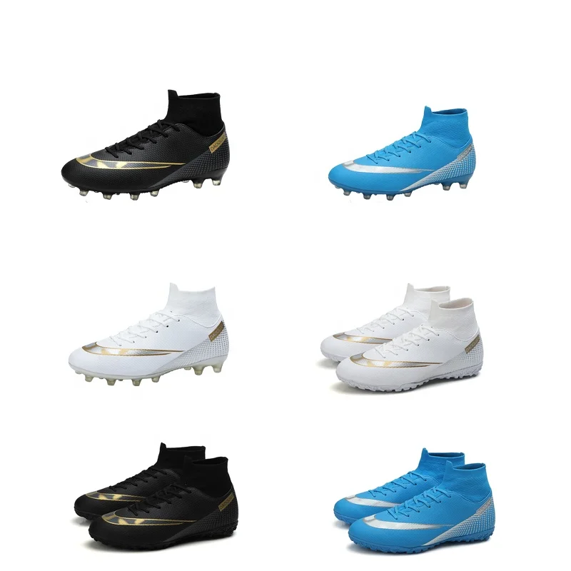 BIXIN High Cut Support Customization Men Football Shoes Soccer Boots