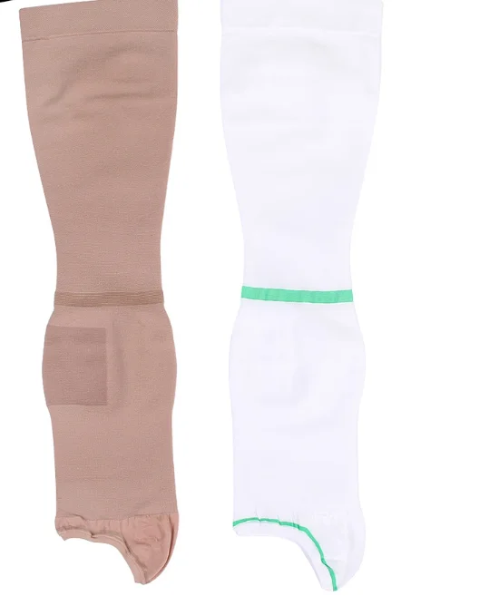 Anti Embolism Compression Stockings Knee High Unisex Medical Compression Socks 15-20 mmHg antithrombosis Antithrombotic socks