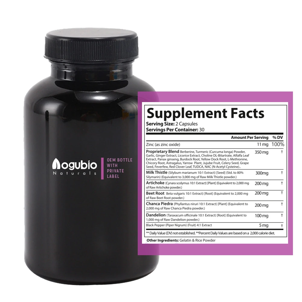 Aogubio Milk thistle extract capsule - Organic Milk thistle Supplement withMilk thistle extract capsule for Energy