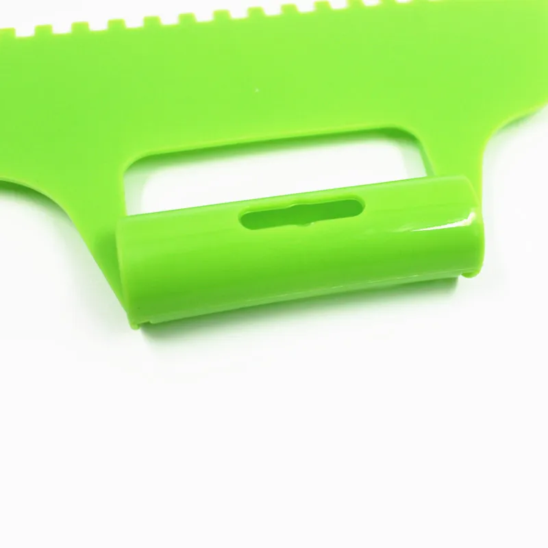 Hot Sales Green ABS Putty Knife Plastic Scraper For Cleaning Glasses Windows
