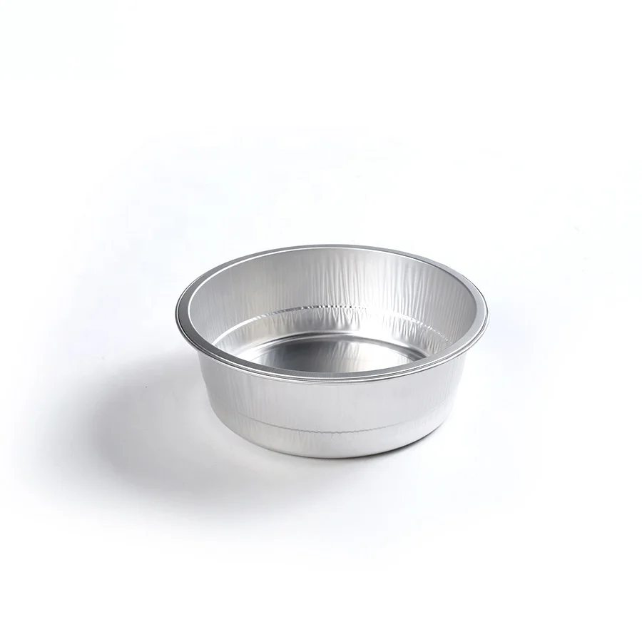 ALCHN 620ML/21oz  Disposable To Go High Quality Bakery Use Colorful Aluminum Foil Tray