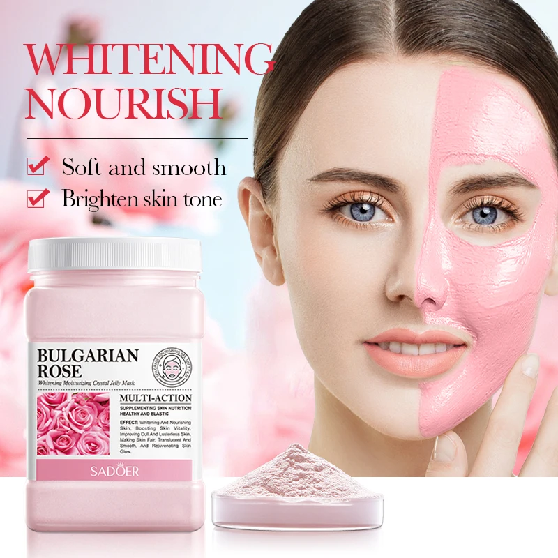 OEM ODM Wholesale SADOER Chamomile Petals Soothing Anti Allergy Crystal Jelly Soft Mask Deep Moisturizing Tender Face Skin