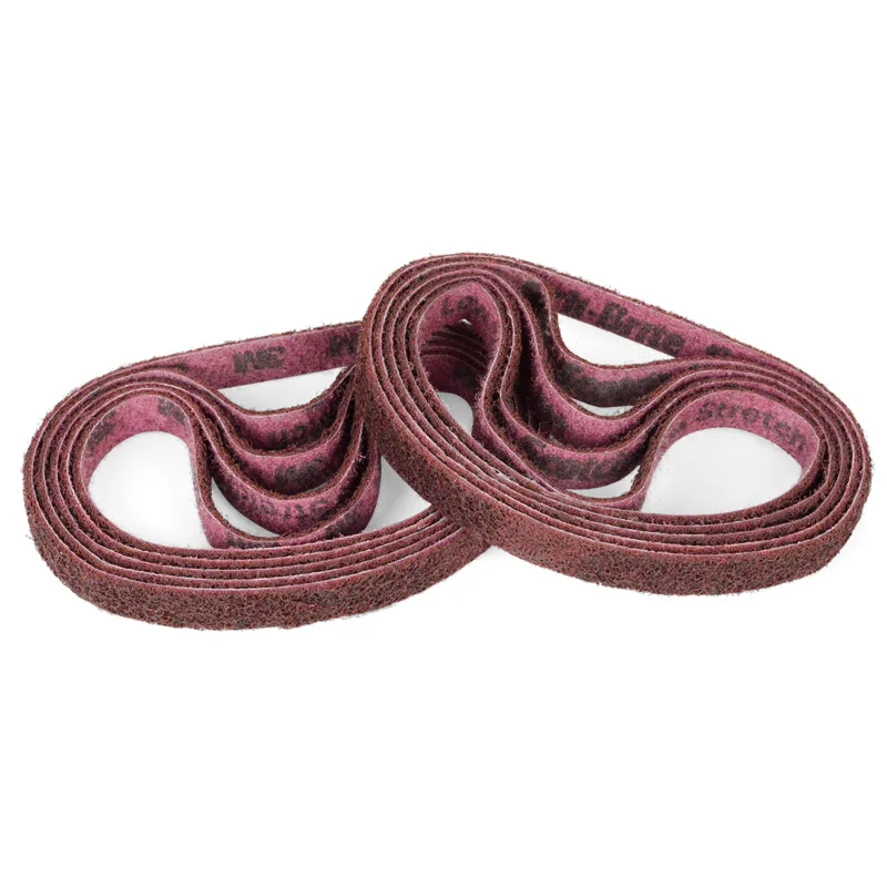 Factory Price Surface Conditioning Low Stretch Non-woven Belt  Aluminum oxide Nylon Belt for Cleaning; finishing and deburring