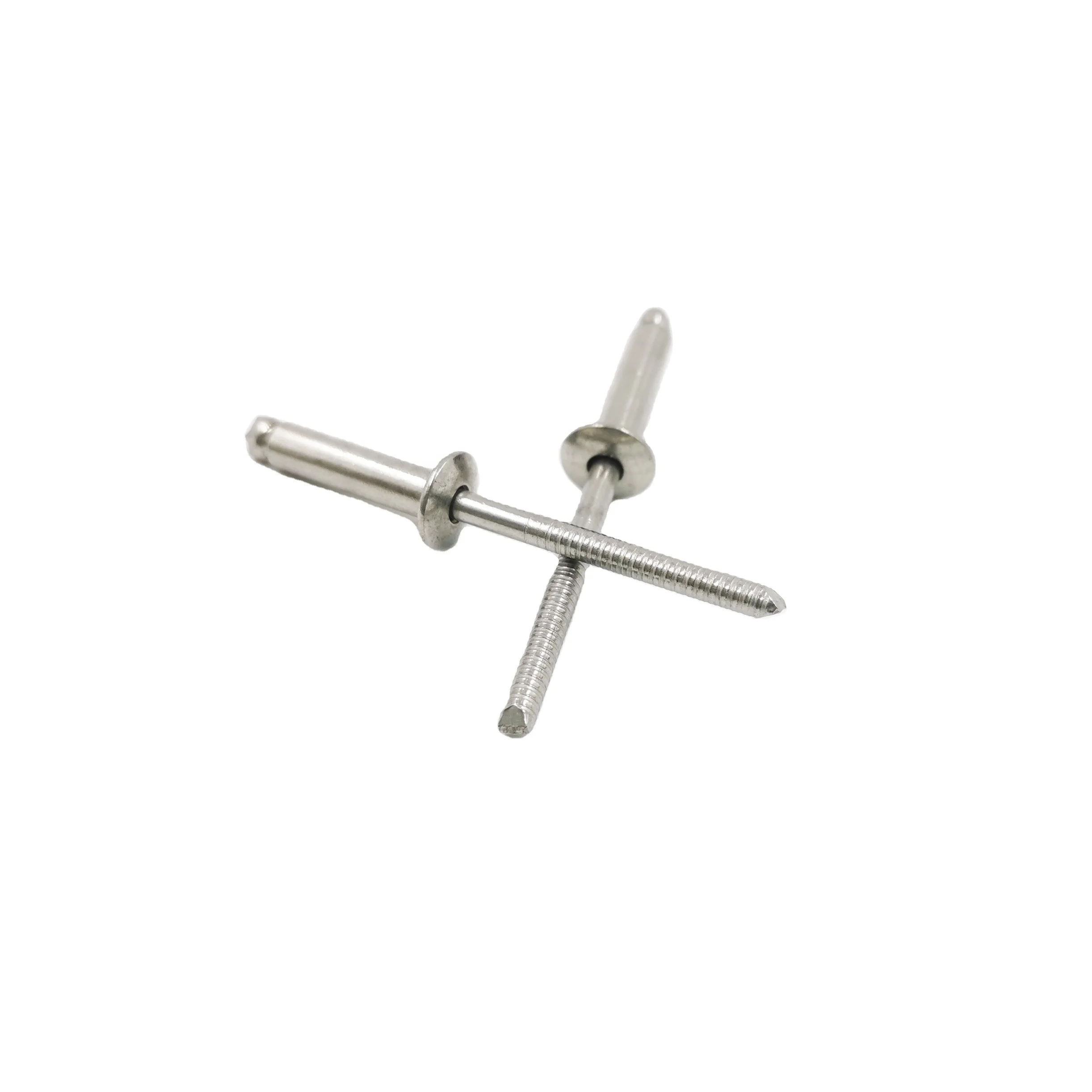 Blind rivet stainless steel Din7337 Round Head Open End Blind Rivets