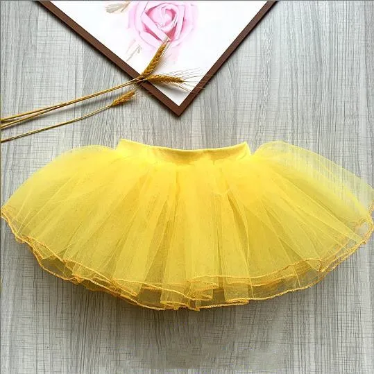 Wholesale Cheap Hot Sale Ballet TUTU 4 Layers Practice Dance Skirts for Girls