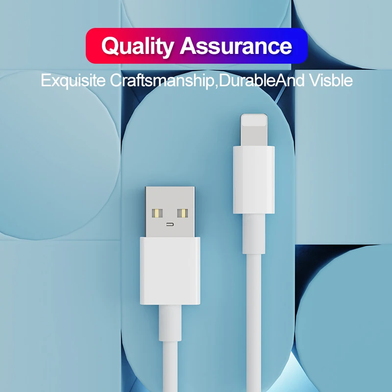20W PD fast charger data cable USB-C to 8Pin type C OEM original 12W USB cable for iphone 13 12 pro max 11 XR XS cable for apple