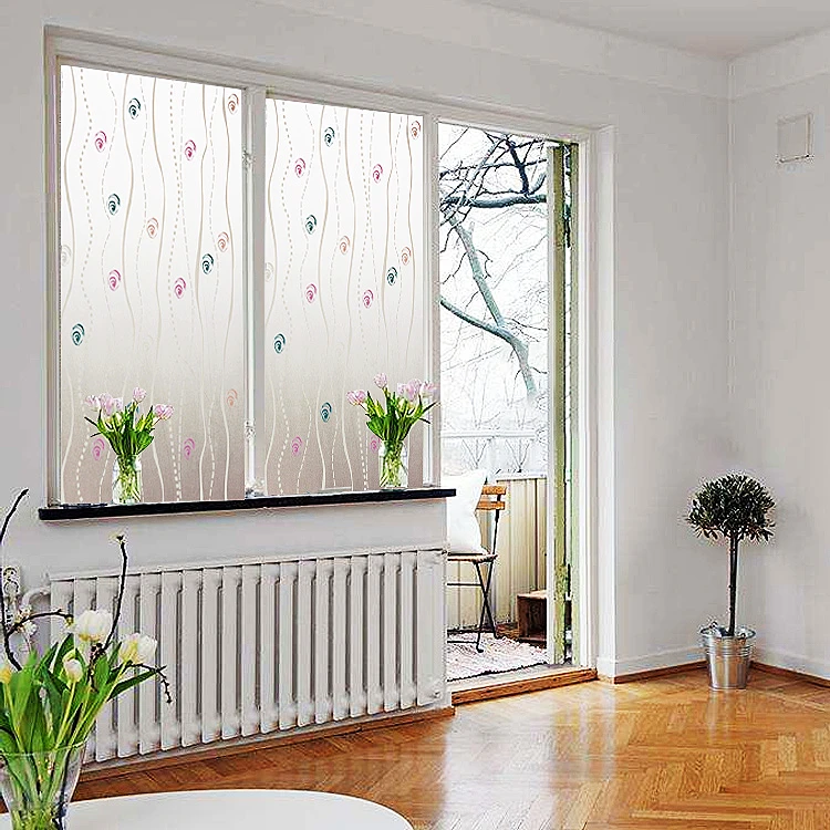 New Arrival Cheap Wholesale Static Eco-friendly Room Decoration Frosted Self-adhesive Static Window Film