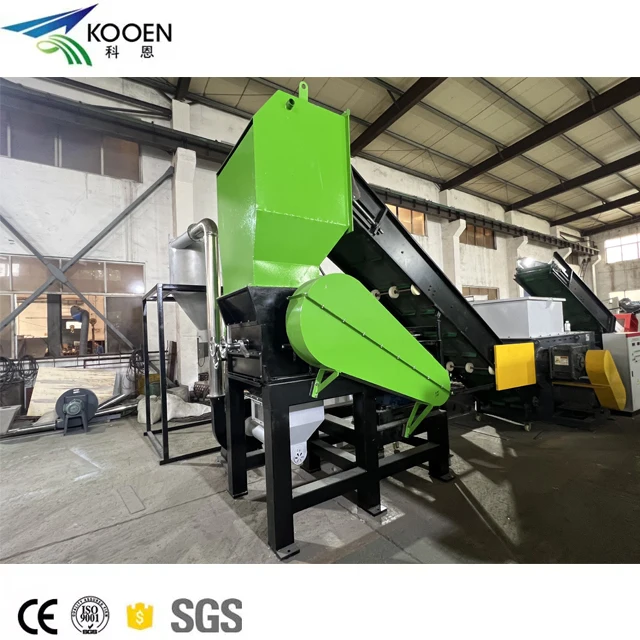Automatic recycling machine plastic profile crusher recycle mechanical for sale