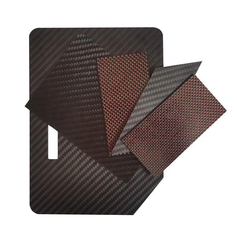 Изготовление на заказ 100% углеродное волокно кованая композитная углеродная плита настоящий углеродный лист 3 мм 4 мм