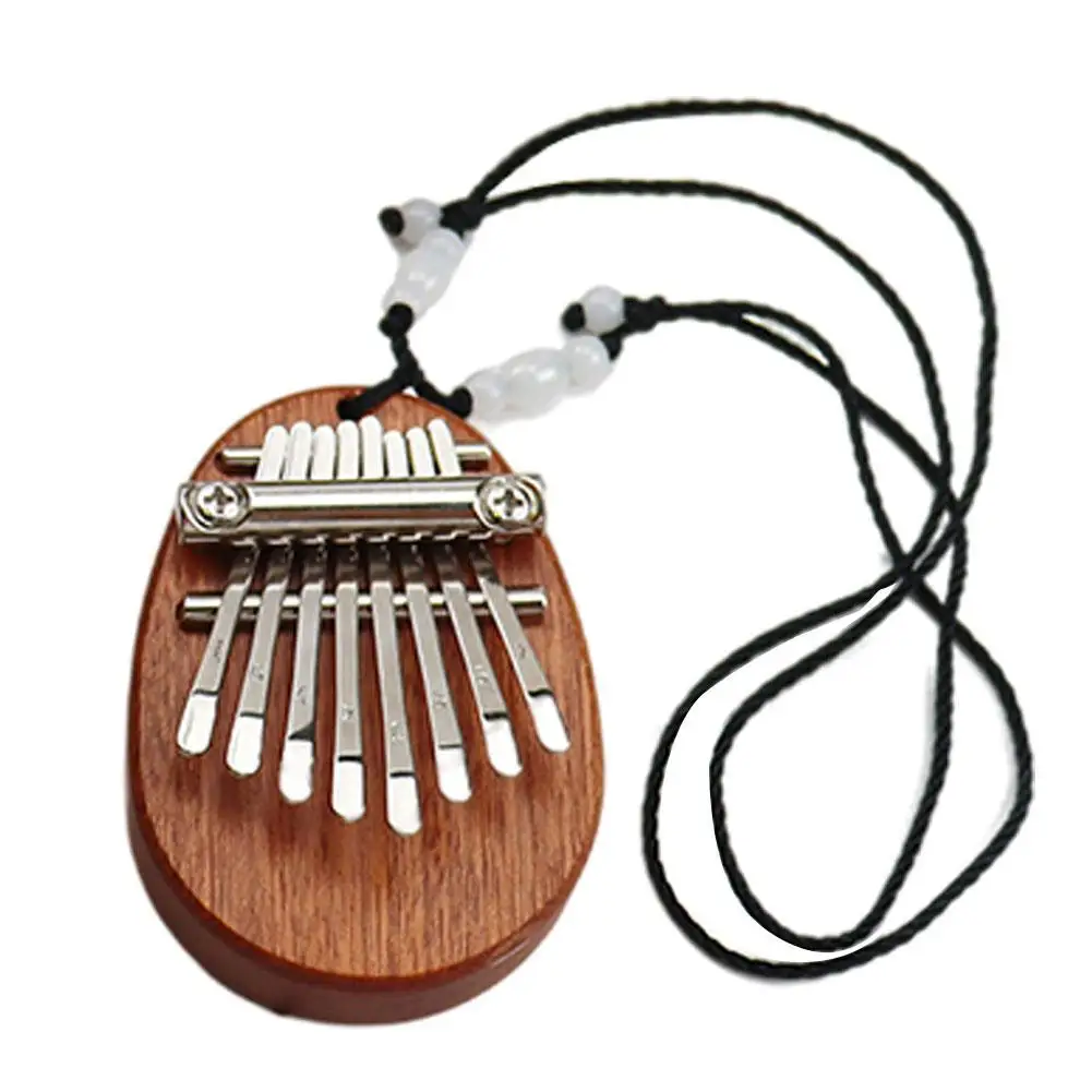 8-тон Kalimba игрушечное пианино мини восьми-тон калимба палец фортепиано клавиатура деревянный музыкальный
