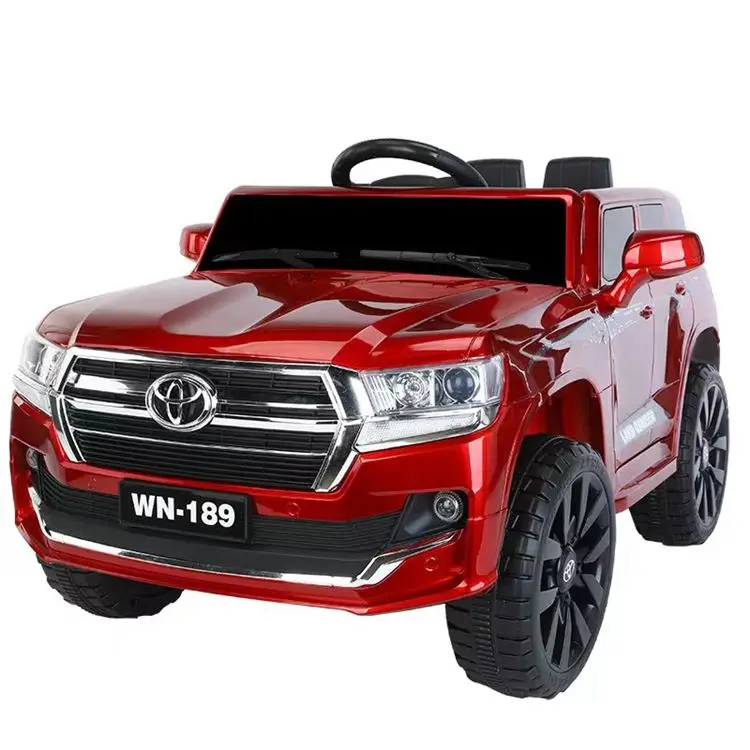 Super September 12V Electric Power Wheel Ride-on Car Kids Unisex Pedal Foot-Powered Remote-Controlled Plastic Four-Wheeled Car