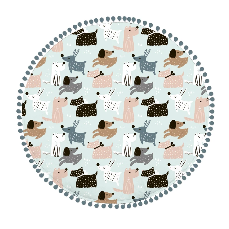 
Cartoon Printed Comfort Newborn Baby Play Game Mat 