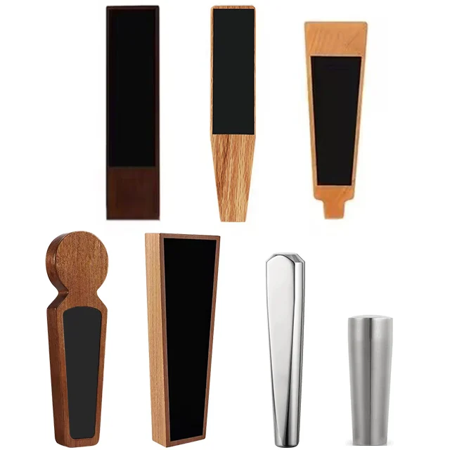 Personalized Beer Handle Home Brew Wooden Engraved Tap Handle, Reusable Chalkboard DIY Craft Beer Faucet Handles Bar Decor