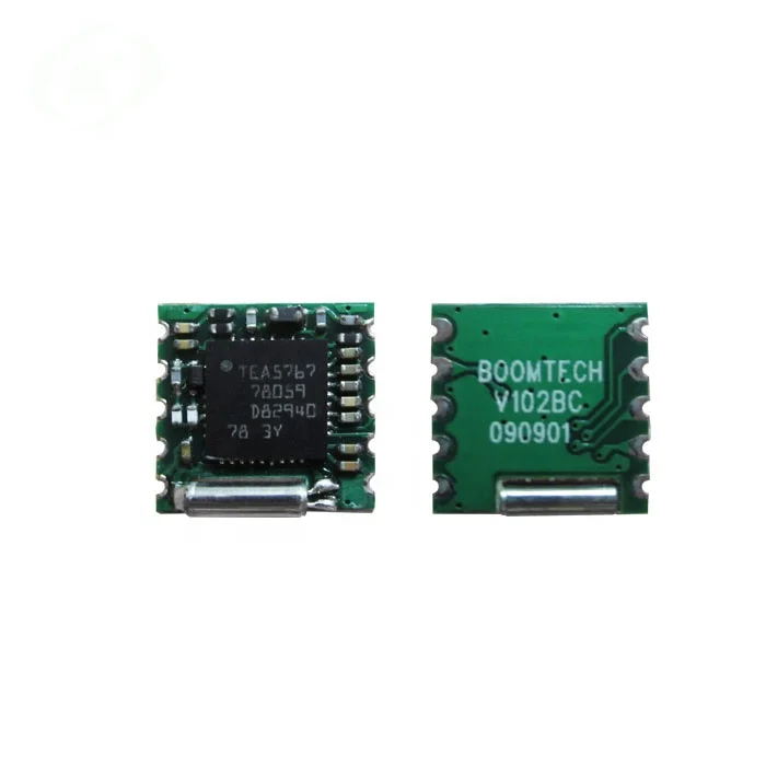 Taidacent High Sensitivity 87.5-108MHz FM Radio Module DIY FM Stereo Radio Learning Module Chip TEA5767 FM Stereo Radio Module