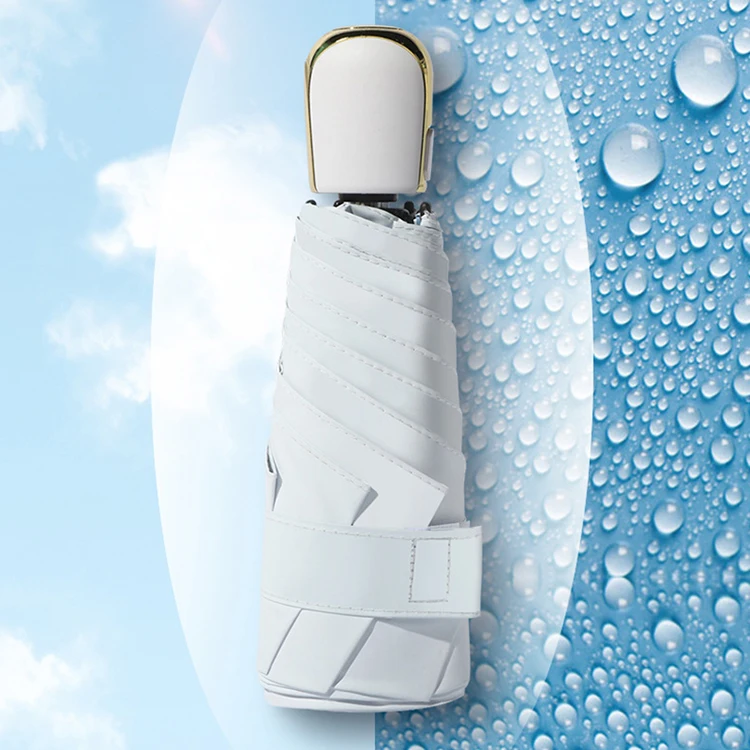 Chuvaband 21 дюймов 6K Путешествия Мини автоматический зонт женский в включить/выключить небольшой компактный легкий портативный 5 Складной Дождь Зонты