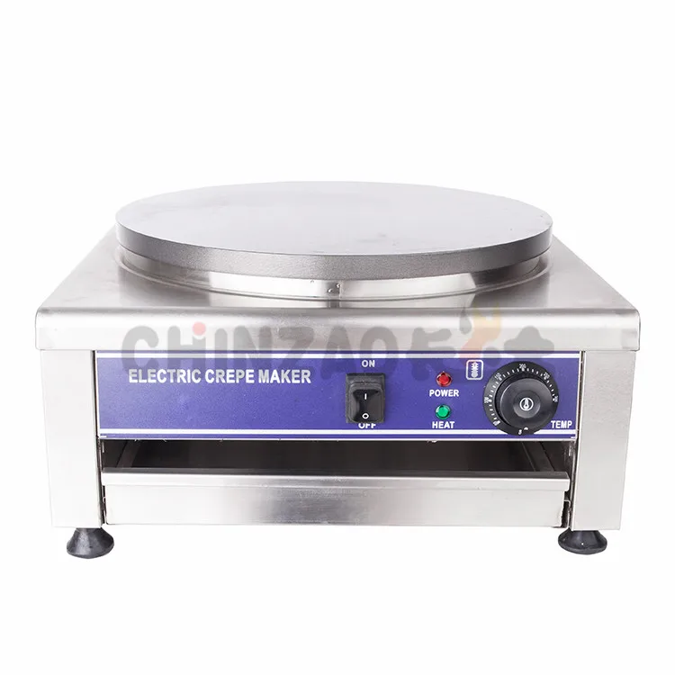 Commercial Restaurant Non Stick Crepe Making Machine Electric Crepe Maker Pancake Making Machine