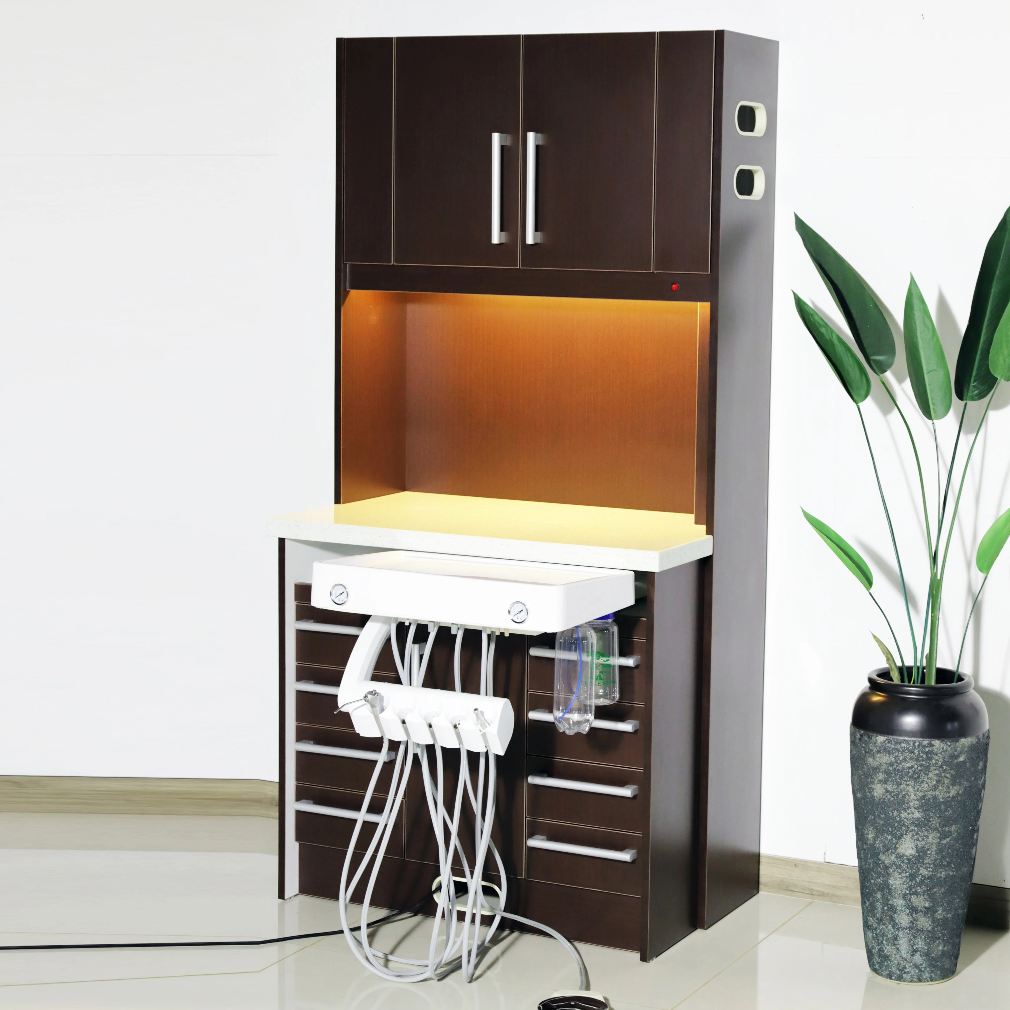 High-end Free design Customized dental cabinetry dental cabinet with sink